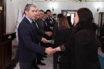 Vali Aktaş, kurum personeliyle bayramlaştı