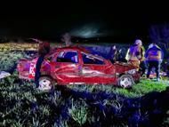 Takla atan otomobildeki 1 kişi öldü, 1'i ağır 3 kişi yaralandı