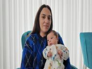 SMA hastası Rüzgar bebeğe en güzel bayram hediyesi