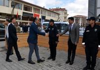 Korkuteli’de protokol bayramlaştı