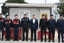 Kaymakam Şahin, güvenlik güçleri ve vatandaşlarla bayramlaştı