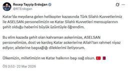 Cumhurbaşkanı Erdoğan: Milletimizin ve Katar halkının başı sağ olsun