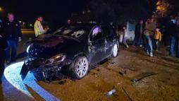 Adana'da otomobil takla attı: 1 yaralı