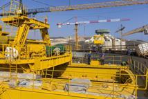 Akkuyu NGS’nin ikinci güç ünitesinde kutup vinci kuruldu