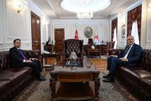 Bakanlar Gürlek ve Işıkhan bir araya geldi