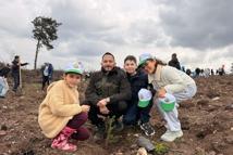 Manisa'da 2 bin 500 fidan toprakla buluşturuldu