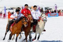 'Kökbörü Oyunları Erciyes 2026' Erciyes Kayak Merkezi'nde düzenlendi