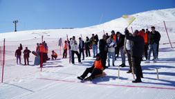 Erciyes’te, Geleneksel Kızak Türkiye Şampiyonası düzenlendi