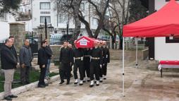 Kıbrıs Gazisi, askeri törenle son yolculuğuna uğurlandı