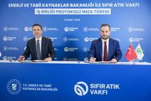 Sıfır Atık Vakfı ile Enerji ve Tabii Kaynaklar Bakanlığı arasında iş birliği protokolü imzalandı