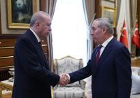 Cumhurbaşkanı Erdoğan, Filistin Devlet Başkan Yardımcısı Hüseyin eş-Şeyh'i kabul etti