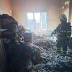 Mardin’de müstakil evde çıkan yangın söndürüldü