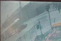 Tramvay ve otomobilin kazası kamerada