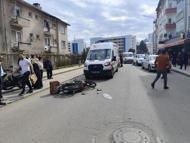 Ordu'da dönüş yapan otomobil ile motosiklet çarpıştı: 1 yaralı