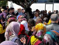 Erdemli'de umre yolcuları dualarla uğurlandı