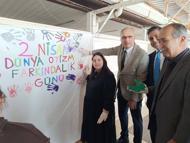 Erdemli'de Engelsiz Ressamlar Sergisi açıldı