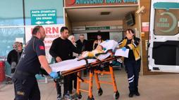 Çaydanlıktaki kaynar su 9 aylık bebeğin üzerine döküldü