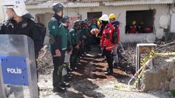 Burdur'da deprem tatbikatı