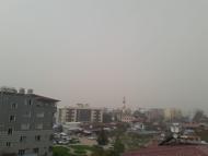 Hatay'da gökyüzü toz bulutuyla kaplandı