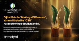 Trendyol'un sosyal etki projelerine uluslararası alanda iki ödül