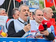 Birleşik Kamu-İş'ten TÜİK önünde protesto