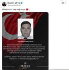 Bakan Çiftçi'den şehit polis memuru için taziye mesajı