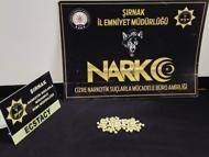 Şırnak’ta ele uyuşturucu operasyonunda 2 gözaltı