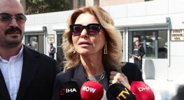 Şarkıcı Gülben Ergen ifade vermek için adliyeye geldi