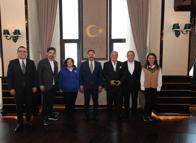 Fatih Terim, Hatay Valisi Masatlı’yı ziyaret etti