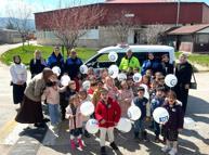 Anaokulu öğrencilerine polis anlatıldı