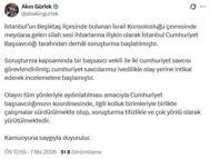 Bakan Gürlek: İstanbul'daki olaya ilişkin 1 başsavcı vekili ile 2 Cumhuriyet savcısı görevlendirildi