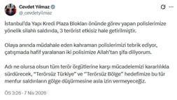 Cevdet Yılmaz: Saldırıların 'Terörsüz Türkiye' hedefimize gölge düşürmesine izin vermeyeceğiz