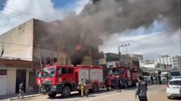 2 katlı binada çıkan yangında 1’i bebek, 4 kişi dumandan etkilendi