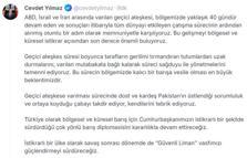 Cevdet Yılmaz: Geçici ateşkesi memnuniyetle karşılıyoruz