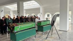 Ankara'da eşi tarafından öldürülen kadın ve kızı Eskişehir'de toprağa verildi