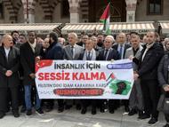 Tokat’ta İsrail'in 'idam yasası'na tepki eylemi