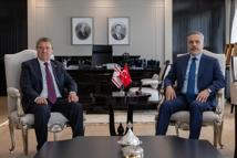 Bakan Fidan, KKTC Başbakanı Üstel ile görüştü
