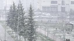 Sivas'ta kar yağışı