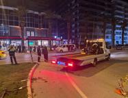 Otomobille çarpışan motosikletin sürücüsü öldü