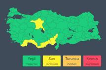Akdeniz Bölgesi ve Ankara çevreleri için sağanak uyarısı
