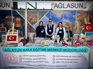 Ağlasun’un el emeği ürünleri görücüye çıktı