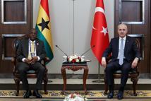 TBMM Başkanı Kurtulmuş, Gana Meclis Başkanı Bagbin ile bir araya geldi