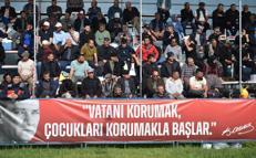 Kepez'de pehlivanlar dualı çayıra çıktı