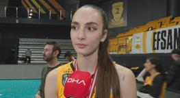 Berka Buse Özden: Böyle bir takımla kupayı kaldırdığımız için inanılmaz mutluyum