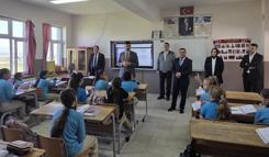 Kaymakamdan okullara 23 Nisan ziyareti
