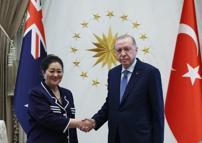 Cumhurbaşkanı Erdoğan, Yeni Zelanda Genel Valisi Kiro'yu kabul etti