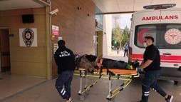 Hafif ticari aracın çarptığı motosikletin sürücüsü ağır yaralandı