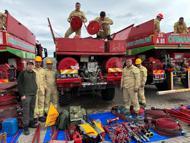 Demirci'de orman personeline yangın eğitimi