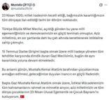 Bakan Çiftçi'den '23 Nisan' mesajı