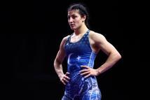 Milli güreşçi Elvira Süleyman Kamaloğlu, Avrupa Güreş Şampiyonası'nda finale yükseldi